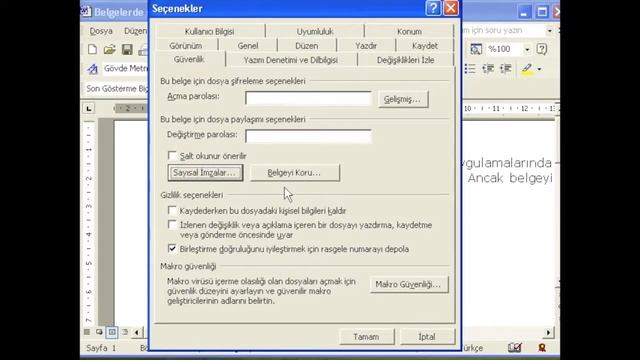 Microsoft Office XP: Belgelerde Sayısal İmza Kullanmak смотреть онлайн