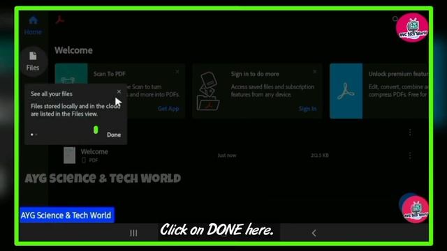 How to sign in into Adobe Acrobat Reader? | Adobe Acrobat reader Tutorials |AYG Science & Tech Worl смотреть онлайн