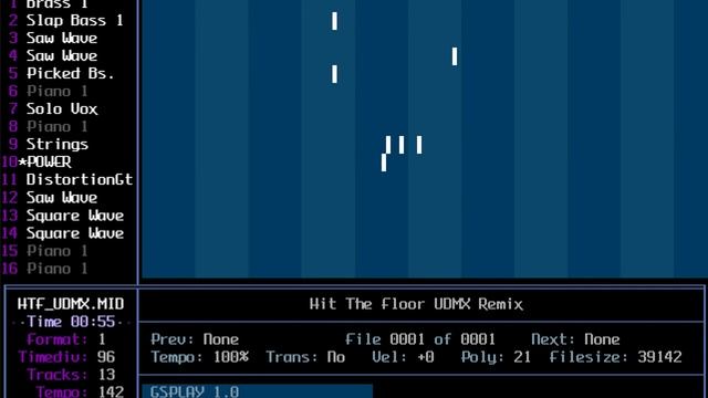 Hit The Floor (UDMX Remix) SC-55 смотреть онлайн