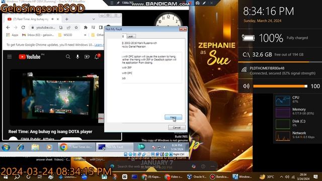 BLEEP SOUND has HFTD BSOD VM (Windows 7 Ultimate HP OEM) смотреть онлайн
