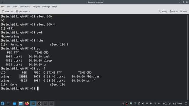 Process in Linux | Daemons process | Zombie and Orphan process | Init Process | Background process смотреть онлайн