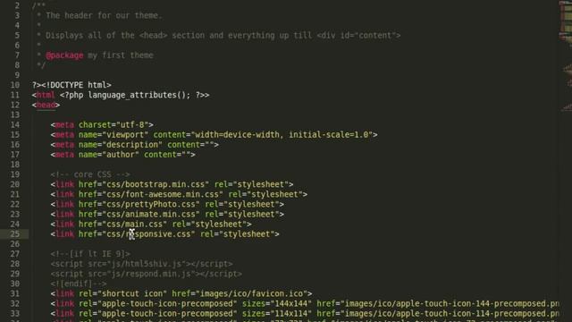 كورس وورد بريس 7 | Adding css files смотреть онлайн