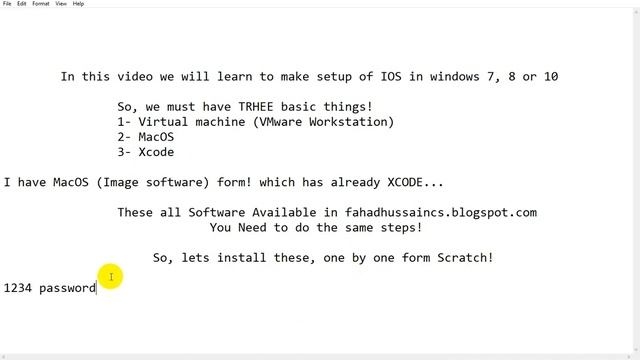 Tutorial 04: How to download and install VMware Workstation, macOS and XCode for iOS iPhone смотреть онлайн