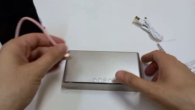 LED Electric Alarm Clock Digital Thermometer Clock HD Mirror Clock With Phone Wireless Charger