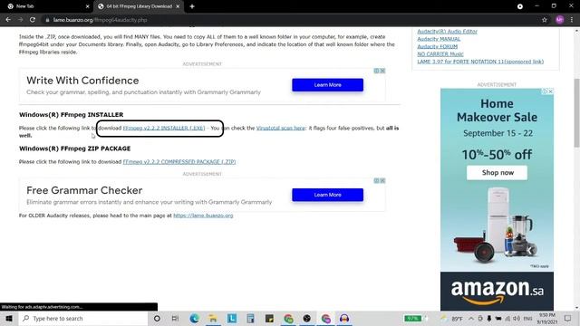 Import audio File in Audacity | Fix FFmpeg library not found | by adi trend смотреть онлайн