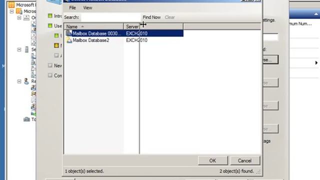 Create Mailbox Database in Exchange Server 2010 Part 07 смотреть онлайн
