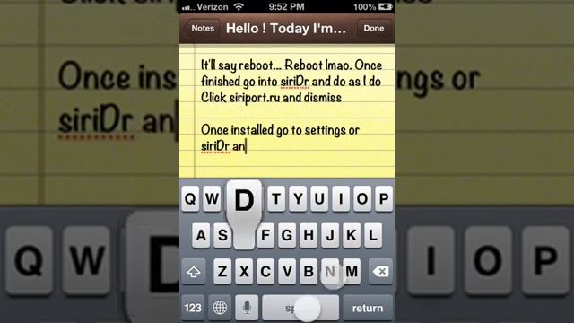 How to install Siri on iOS 6.1.2 iPhone 4/iPhone3GS/iPod4G/iPad6.1.0/iPad6.1.2/iOS6/6.0.1/6.1.0 смотреть онлайн