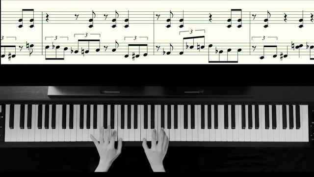 How to play Paranoid Android by Radiohead on piano - like the original version! смотреть онлайн
