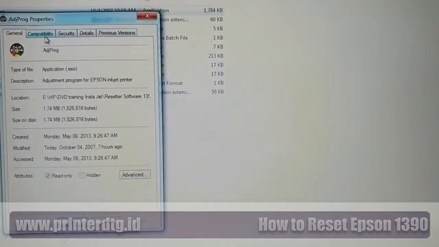 How to Reset Epson 1390 waste ink counter смотреть онлайн