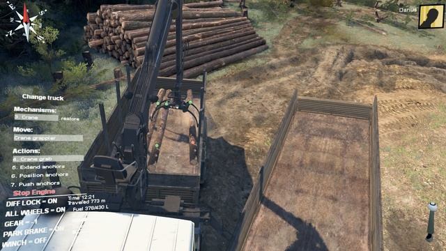 SpinTires Mzkt 7401 смотреть онлайн