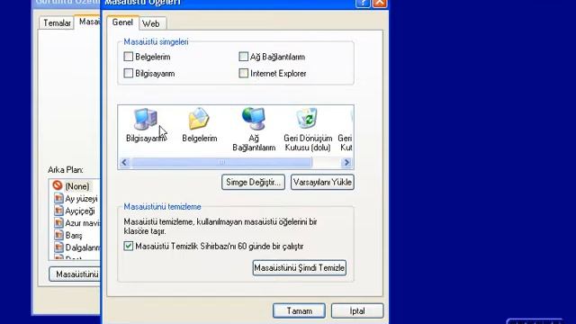 Windows XP Öğreniyorum 5: Masaüstünü Özelleştirmek смотреть онлайн