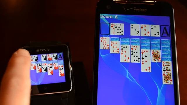 Solitaire MegaPack on the Sony Smartwatch 2 смотреть онлайн