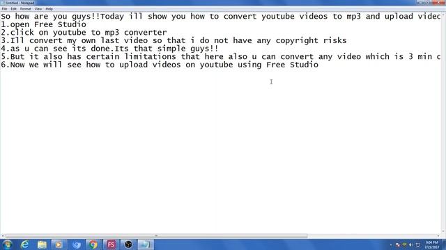 Convert YouTube videos to Mp3 using Free Studio(Tutorial)-Upbeat Tuber смотреть онлайн