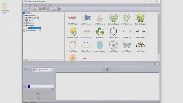 [BrotherSupportSewing] Design Database Transfer смотреть онлайн