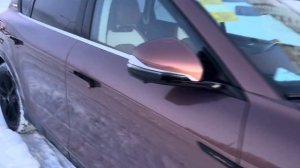 Voyah Free бронзовая с коричневым салоном