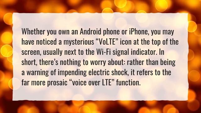 Should I keep VoLTE on or off? смотреть онлайн