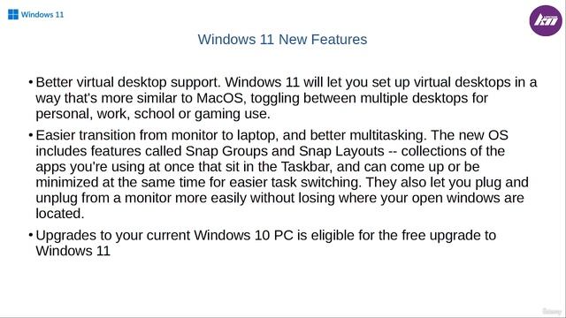 Windows 11 New Features [Microsoft Windows 11 FastTrack Training] смотреть онлайн
