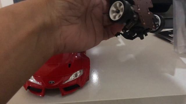 WLtoys CUSTOM A90 V2 (Supra GR) Rocket Bunny with upgrade parts & soon to be RWD "TEAM TOYOTA" смотреть онлайн