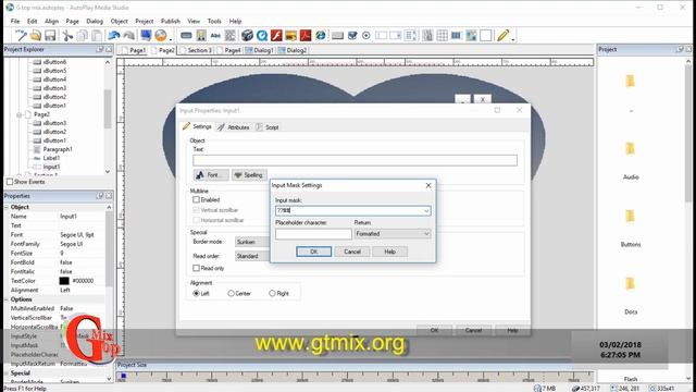 تعلم AutoPlay Media Studio و برمجة تطبيقات الويندوز - 32 - Input Mask смотреть онлайн