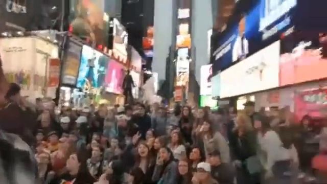 TIME SQUARE! NewYorker, NewYork! Big Apple! The City that never смотреть онлайн