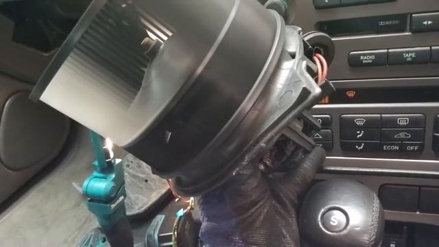 Saab 9-5 Interior Fan - Damn thing fixed itself! смотреть онлайн