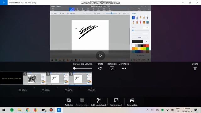 Windows Movie Maker 10 - Basic editing tutorial смотреть онлайн