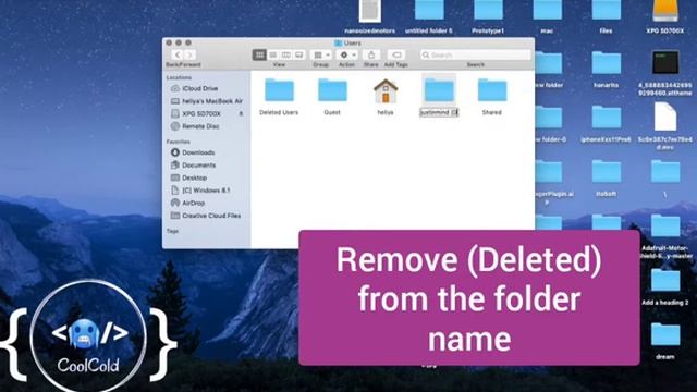 How to delete and Restore a user account on mac. смотреть онлайн