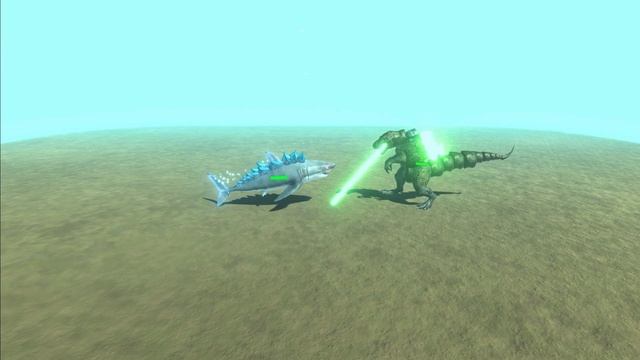 Sharkzilla vs Every Godzilla смотреть онлайн