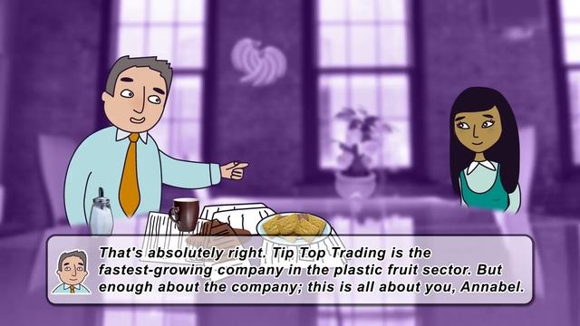 Answering interview questions - 02 - English at Work helps. смотреть онлайн