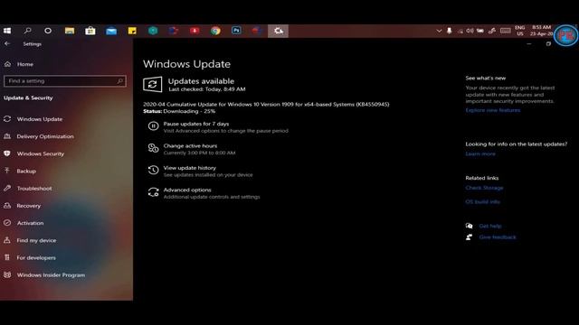 How To Use Update & Security Options Windows 10 - Sinhala смотреть онлайн