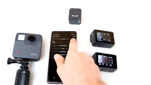 App for Controlling Multipe GoPro Cameras Synchronously with Bluetooth (Android version) смотреть онлайн