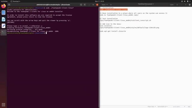 How to install Teamspeak on Ubuntu 19.10 смотреть онлайн