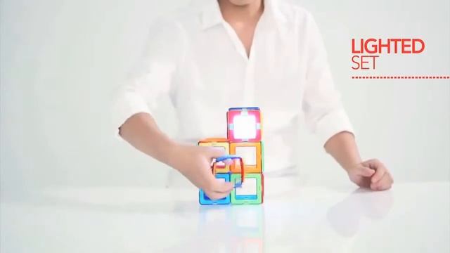 Конструктор Magformers Магформерс Lighted Set светящийся смотреть онлайн