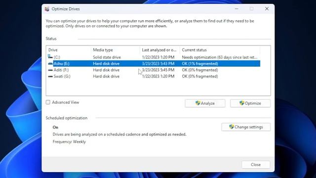 How to do Disk Defragmentation in PC/Laptop in windows 11 смотреть онлайн