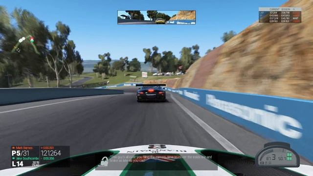 Project CARS Bentley LIVE @Bathurst AI 80% смотреть онлайн