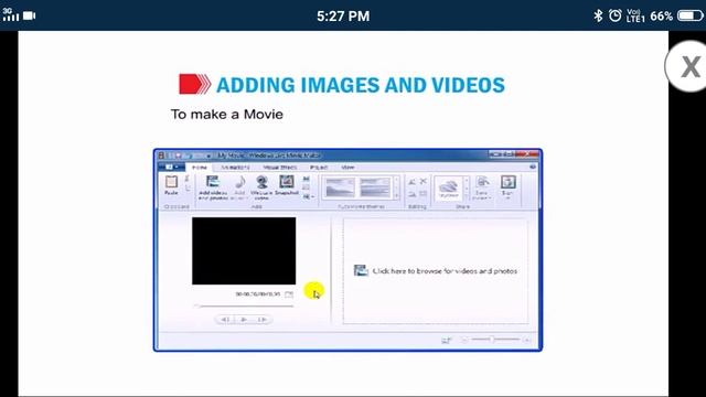 Class- 8 Lesson 2 Windows Movie Maker смотреть онлайн