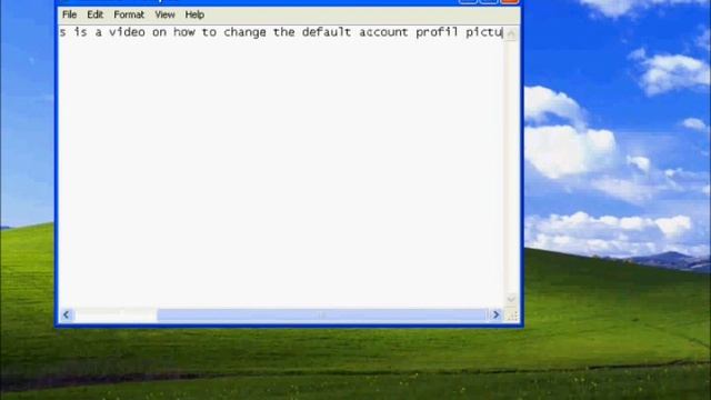 How to change the default windows xp account profile picture смотреть онлайн