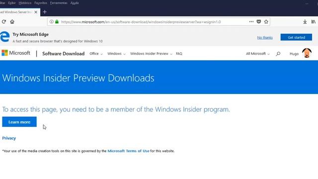 Windows Server 2019 - Aula 02 - Baixando o WIndows Server 2019 смотреть онлайн