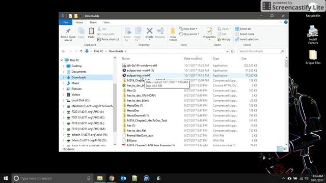 Downloading Eclipse Tutorial Part I смотреть онлайн