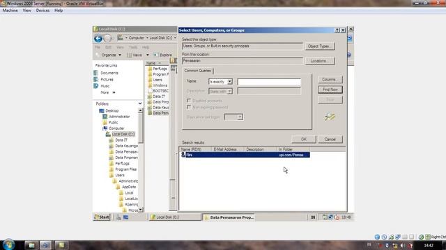 Tutorial Windows 2008 Server di Virtualbox - Part 7 смотреть онлайн