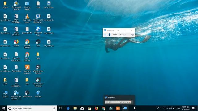 Shortcut key to Zoom In & Zoom Out in Windows PC (Magnifier) 100% works смотреть онлайн
