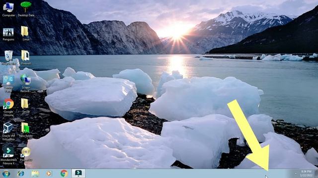 How to Hide or Unhide Taskbar Notification Area icon in Windows 7 | Add or Remove icon in Computer смотреть онлайн