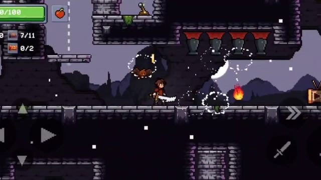 Apple Knight - прохождение 13 уровня. смотреть онлайн