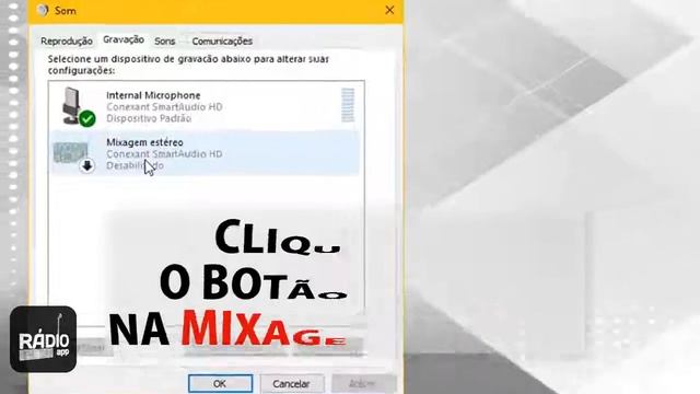 Como Habilitar a Mixagem Estéreo ou Stereo Mix (Por APPRADIO.PRO) смотреть онлайн