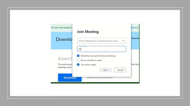 Join a Zoom Meeting from my Windows computer смотреть онлайн