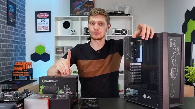PC GAMER DE R$2300 PRA RODAR JOGOS EM FULL HD, DE COMEÇO DE ANO! (MONTAGEM E TESTES 2023) #01 смотреть онлайн
