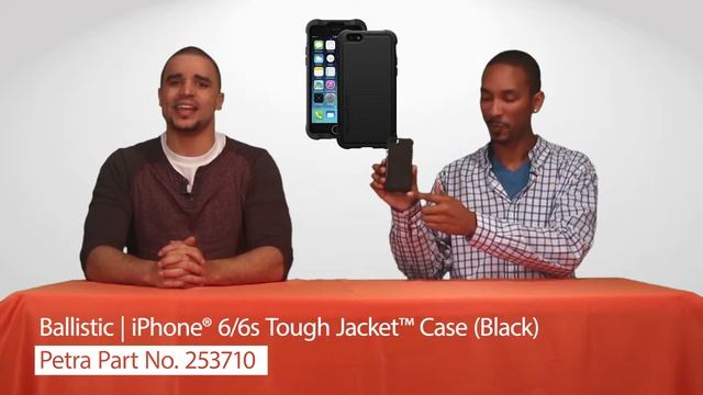 Ballistic TJ1415-A06C iPhone® 6/6s Tough Jacket™ Case (Black) смотреть онлайн