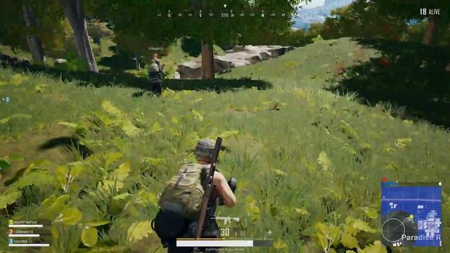 PLAYERUNKNOWN'S BATTLEGROUNDS: Single kill | Снято с помощью GeForce смотреть онлайн