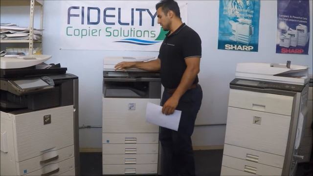 Sharp MX-M503N- Fidelity Copier Solutions - Copier rental and Sales смотреть онлайн
