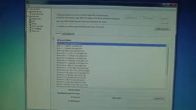 Downgrade Firmware 4.3 au 4.2.1 iPod Touch 3G 4G iPhone 3GS 4 et iPad (Avec SHSH)593 смотреть онлайн